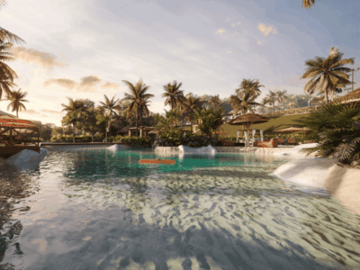 Piscina com Praia